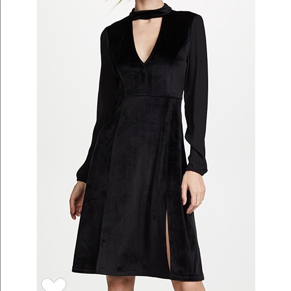 Sherwood Velvet Dress - Picture 1 of 6